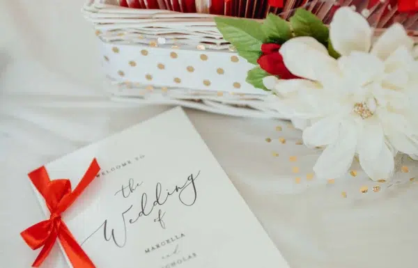 Crimson Roses Everywhere at This Summer Wedding at the Venetian