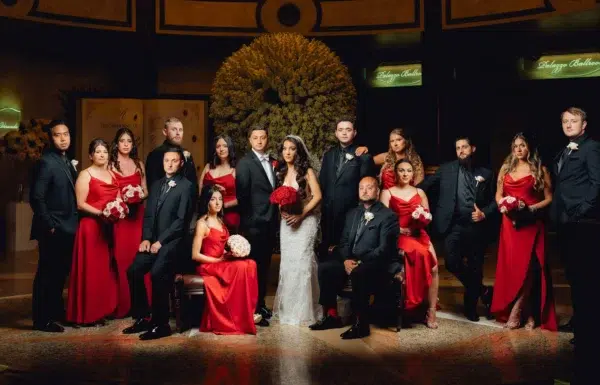 Crimson Roses Everywhere at This Summer Wedding at the Venetian