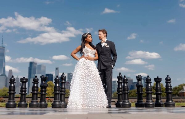 This Bride Wore Four Pearl-Accented Gowns on Her Lavish Big Day