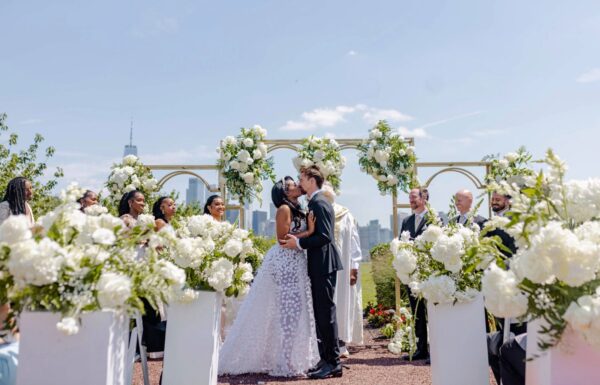 This Bride Wore Four Pearl-Accented Gowns on Her Lavish Big Day