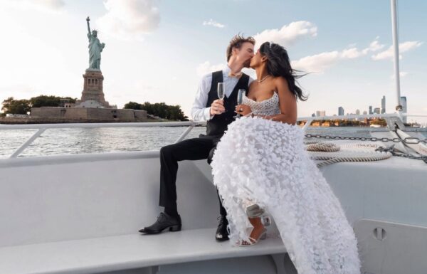 This Bride Wore Four Pearl-Accented Gowns on Her Lavish Big Day