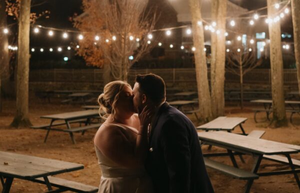Lakefront Views and the Couple’s French Bulldog Made This Day Special