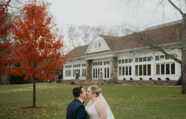 Lakefront Views and the Couple’s French Bulldog Made This Day Special