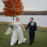 Lakefront Views and the Couple’s French Bulldog Made This Day Special