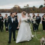 Lakefront Views and the Couple’s French Bulldog Made This Day Special
