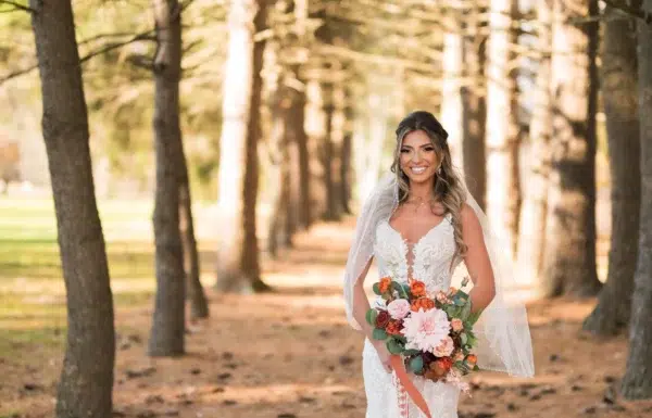 Rustic Farm Meets Contemporary Flair at This Stunning Fall Wedding