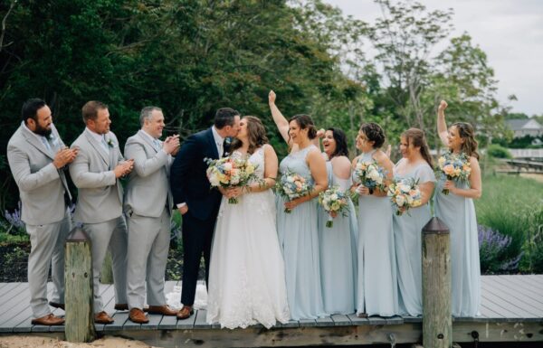 A ‘Springtime Pastels’ Wedding at the Shore