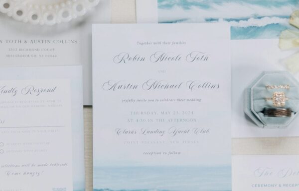 A ‘Springtime Pastels’ Wedding at the Shore