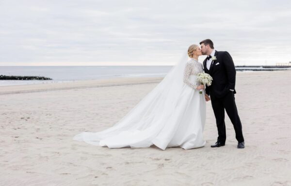 The wedding of An Elegant New Year’s Eve Wedding at the Shore Focused on Faith & Family Gallery 6