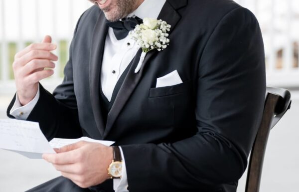 The wedding of An Elegant New Year’s Eve Wedding at the Shore Focused on Faith & Family Gallery 10