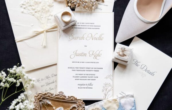 The wedding of An Elegant New Year’s Eve Wedding at the Shore Focused on Faith & Family Gallery 11