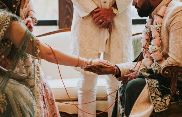 The wedding of This Couple Blended Their Different Backgrounds in a Romantic Fall Wedding Gallery 6