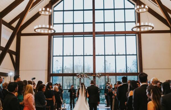 The wedding of This Couple Blended Their Different Backgrounds in a Romantic Fall Wedding Gallery 11