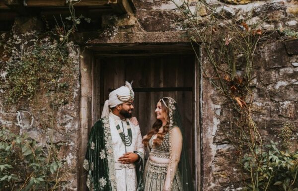 The wedding of This Couple Blended Their Different Backgrounds in a Romantic Fall Wedding Gallery 10