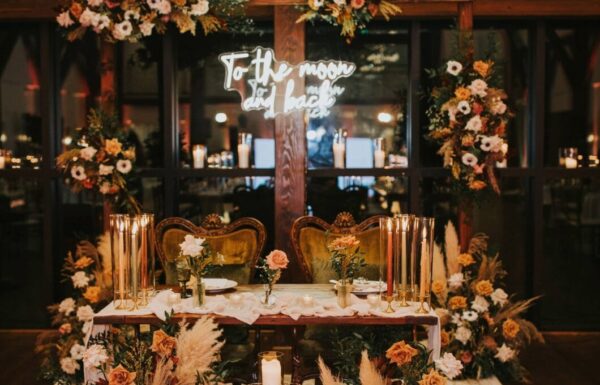 The wedding of This Couple Blended Their Different Backgrounds in a Romantic Fall Wedding Gallery 14