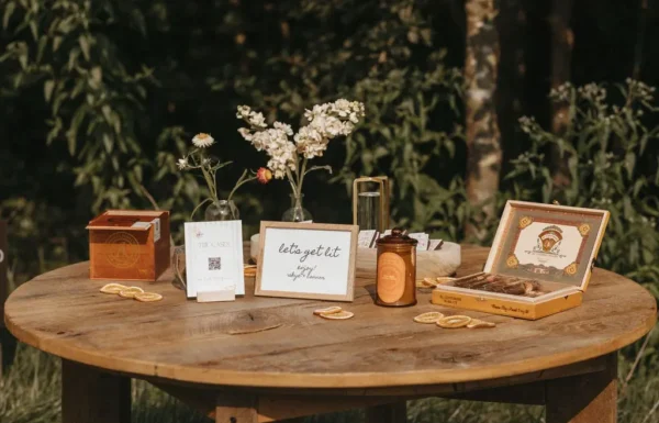 A Summer ‘Whimsical Garden’-Themed Wedding With Fresh Fruit Decor