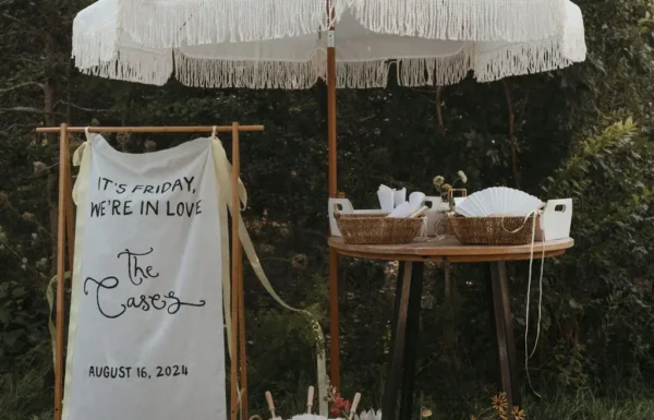 A Summer ‘Whimsical Garden’-Themed Wedding With Fresh Fruit Decor