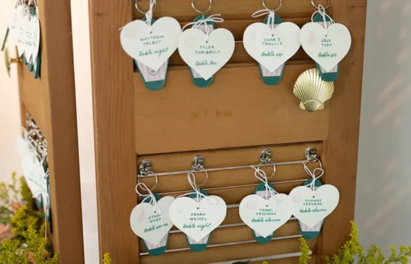 The wedding of A ‘Shorely in Love’-Themed Wedding With a ‘Retro-Beach’ Aesthetic Gallery 10