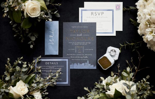 A Chic New Year’s Eve Wedding in Jersey City