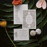 Palm Trees and Tiki Bars Created a Tropical Style Wedding at the Shore