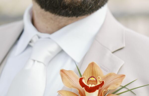 Palm Trees and Tiki Bars Created a Tropical Style Wedding at the Shore