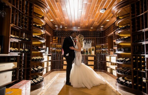 The wedding of A Black & Gold Color Scheme Created a Regal Shadowbrook at Shrewsbury Wedding Gallery 7