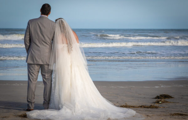The Beach Wedding of Her Dreams Come True