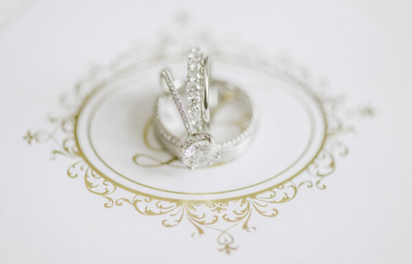 The wedding of All White Florals & An Impressive First Dance at The Venetian Gallery 28
