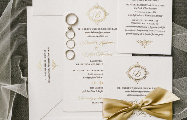 The wedding of All White Florals & An Impressive First Dance at The Venetian Gallery 0