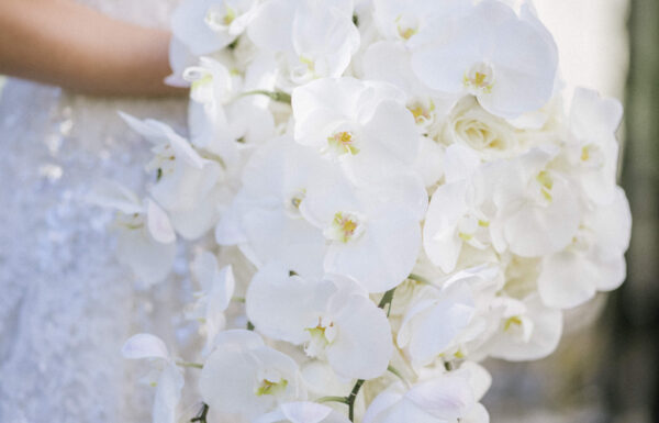 The wedding of All White Florals & An Impressive First Dance at The Venetian Gallery 3