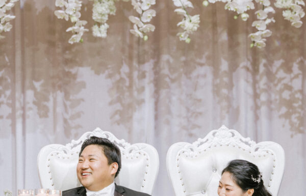 The wedding of All White Florals & An Impressive First Dance at The Venetian Gallery 24