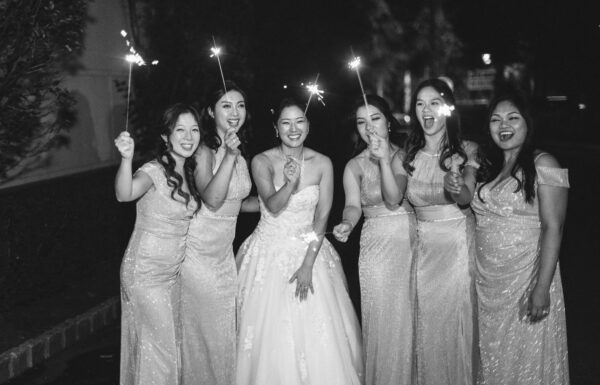 The wedding of All White Florals & An Impressive First Dance at The Venetian Gallery 25