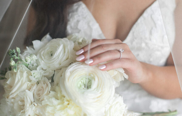 The wedding of A Romantic Park Chateau Wedding With Blush Florals Gallery 0