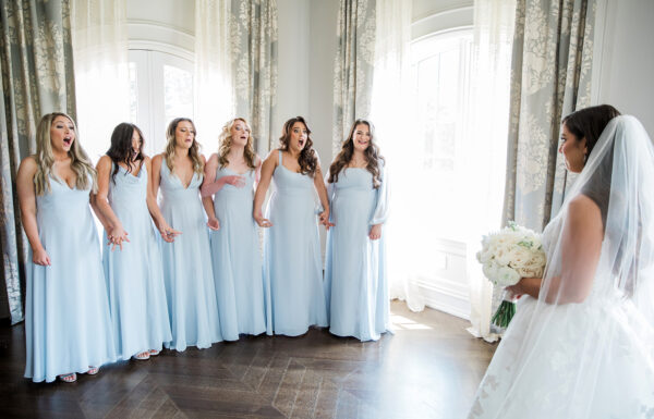 The wedding of A Romantic Park Chateau Wedding With Blush Florals Gallery 22