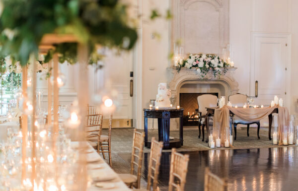 The wedding of A Romantic Park Chateau Wedding With Blush Florals Gallery 14