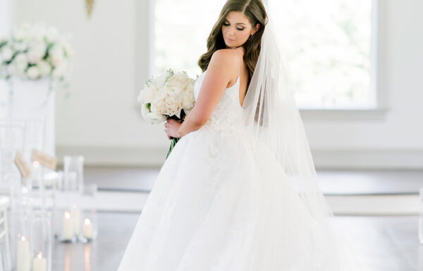 The wedding of A Romantic Park Chateau Wedding With Blush Florals Gallery 11