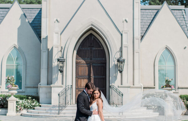 The wedding of A Romantic Park Chateau Wedding With Blush Florals Gallery 5