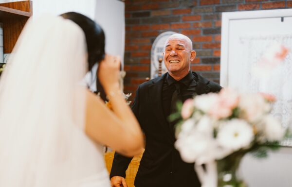 An Unconventional NJ Wedding: Food Trucks, Disco Balls & a Plant-Shop Ceremony