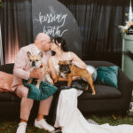 An Unconventional NJ Wedding: Food Trucks, Disco Balls & a Plant-Shop Ceremony