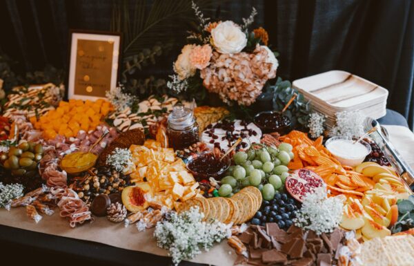 An Unconventional NJ Wedding: Food Trucks, Disco Balls & a Plant-Shop Ceremony