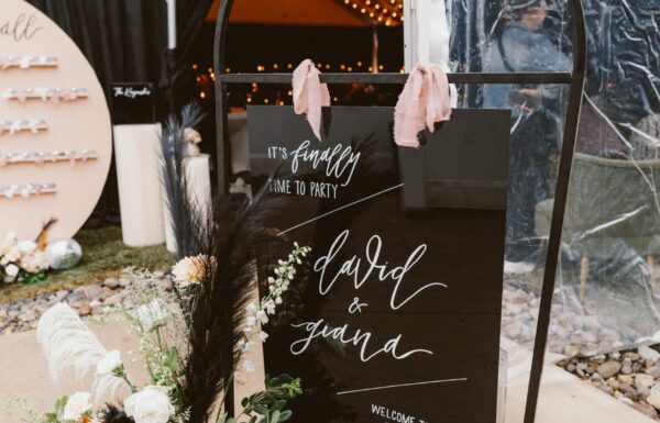 An Unconventional NJ Wedding: Food Trucks, Disco Balls & a Plant-Shop Ceremony