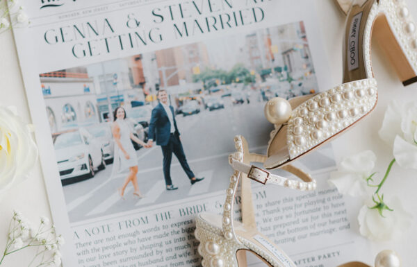 The wedding of This Couple Took Pics in a Vintage NYC Taxi Before Their Battello Wedding Gallery 19