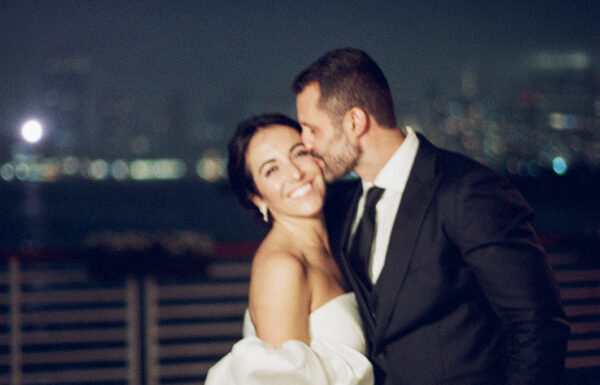 The wedding of This Couple Took Pics in a Vintage NYC Taxi Before Their Battello Wedding Gallery 17