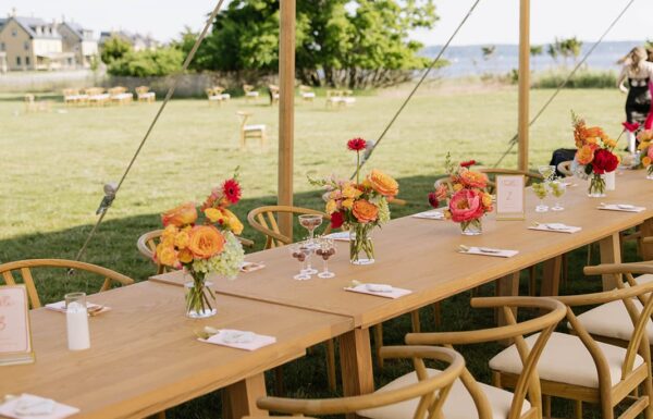 A Laidback Jersey Shore Wedding With a Backyard Feel