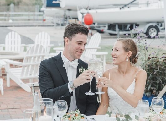 The wedding of A Nautical September Wedding at Corinthian Yacht Club of Cape May Gallery 24