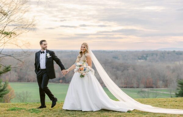 This Couple’s Dog Played a Special Role in Their Stunning Natirar Wedding
