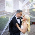 A Glamorous Wedding With Their Daughters as Flower Girls