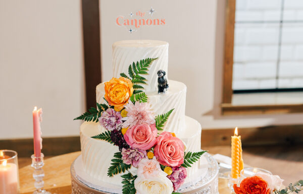 A ‘Tropical Citrus Disco’-Themed Wedding at Renault Winery