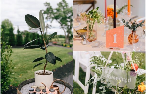A ‘Tropical Citrus Disco’-Themed Wedding at Renault Winery