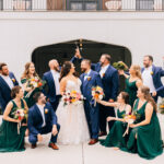A ‘Tropical Citrus Disco’-Themed Wedding at Renault Winery